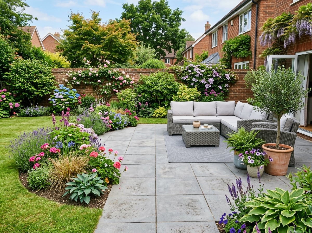 Paved Patio Area