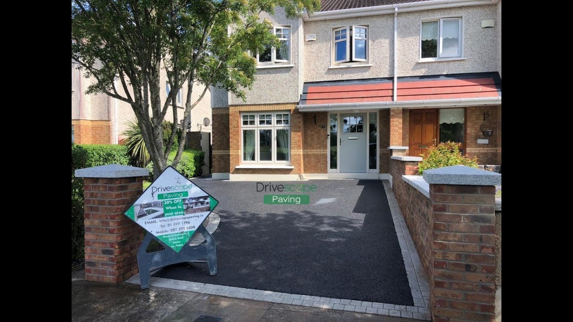 Cobblestone Driveway