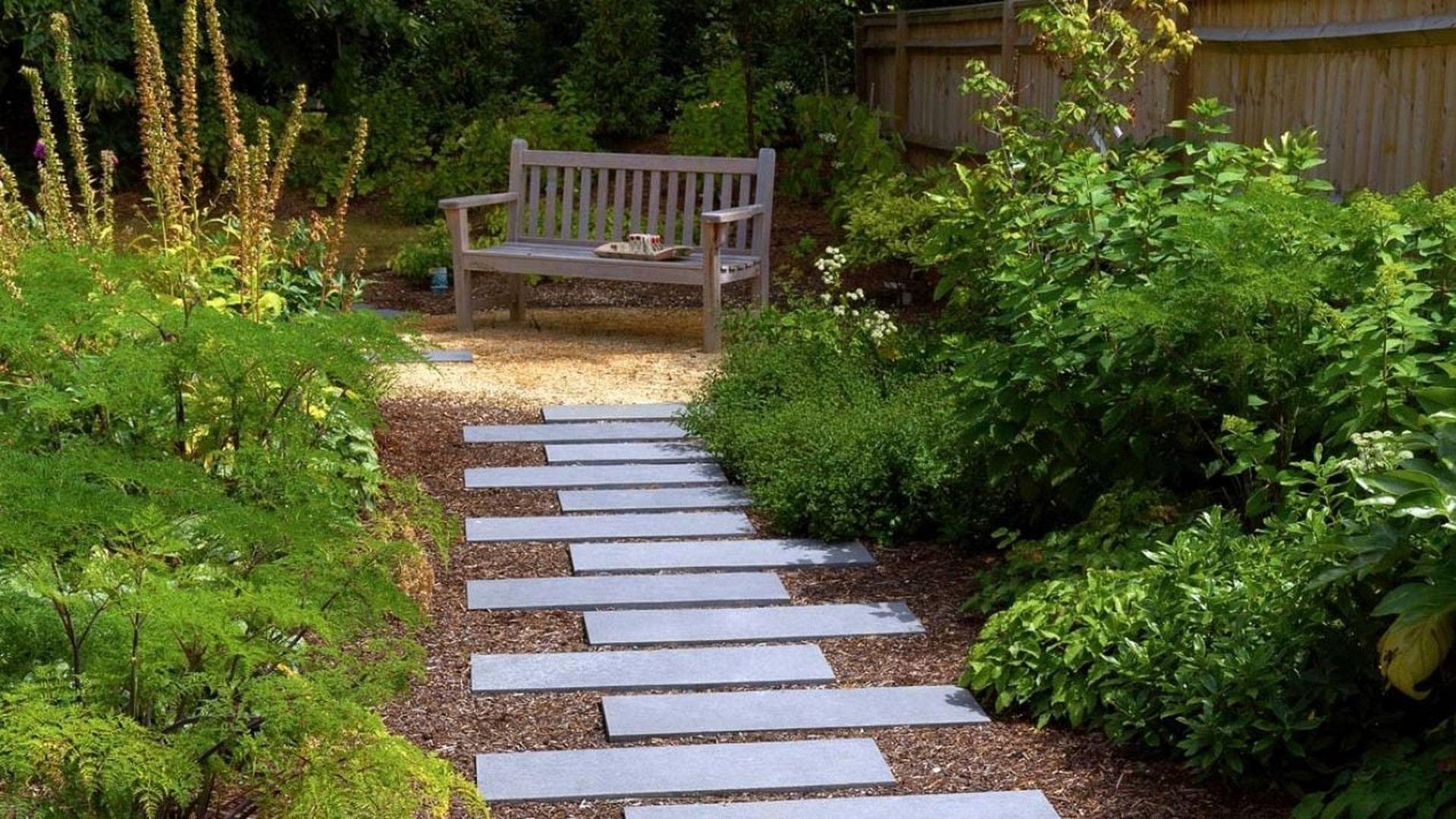 Modern Garden Path